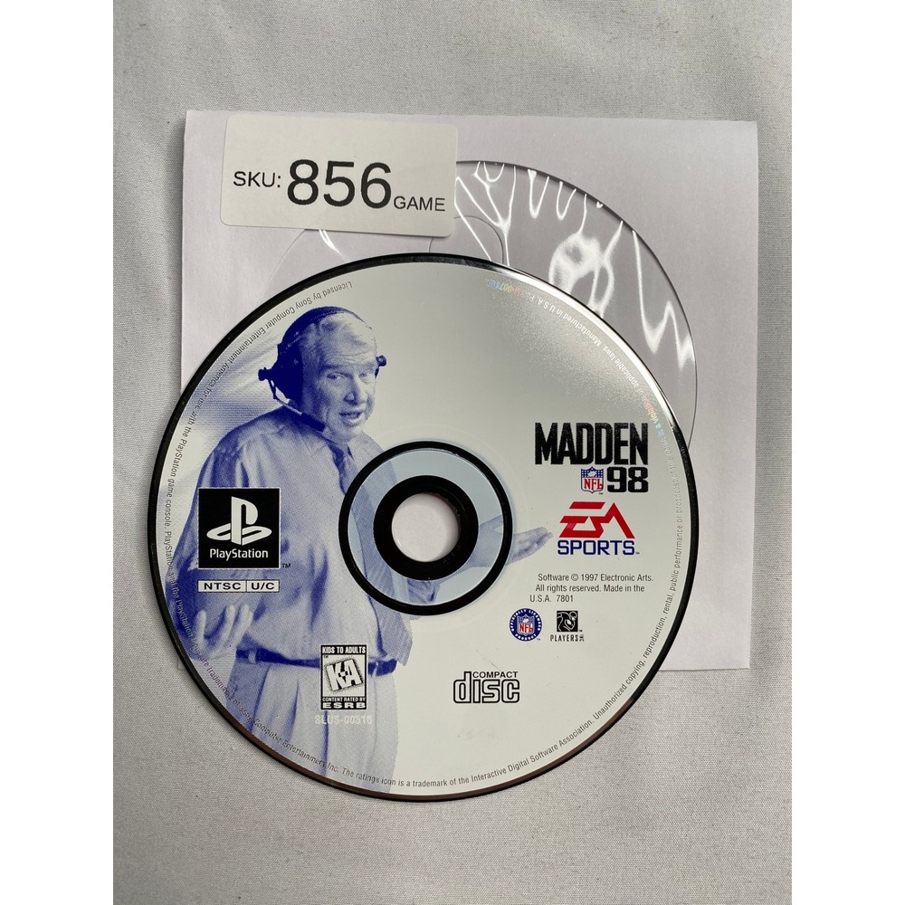 Madden NFL 98 Sony PlayStation 1